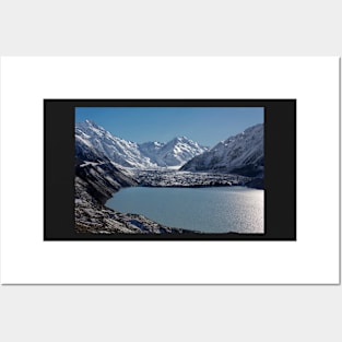 Tasman Lake and Glacier Posters and Art